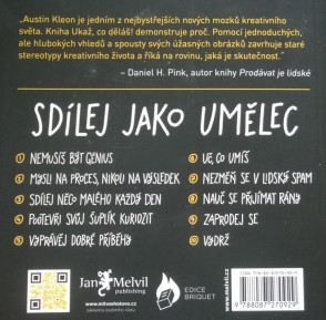 Austin Kleon - zadní obálka