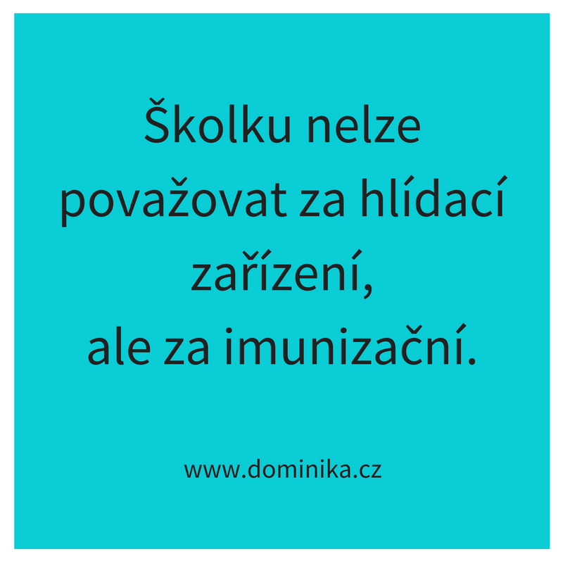 Článek Školka